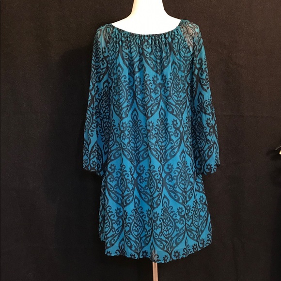 NEW-No Tags Debra Michaels Tunic Dress - Picture 2 of 4